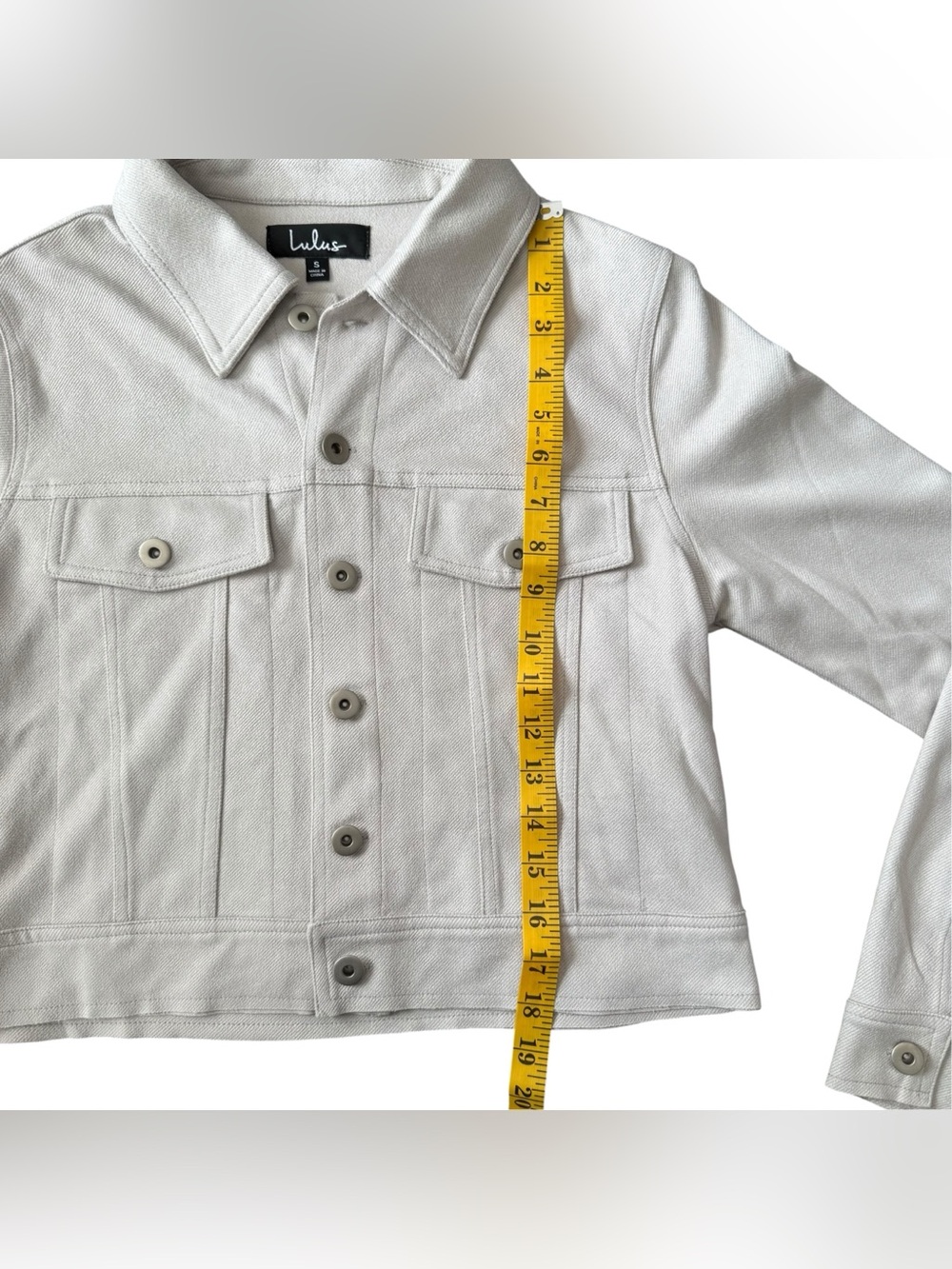 Suede Cropped Jacket - Picture 4 of 6